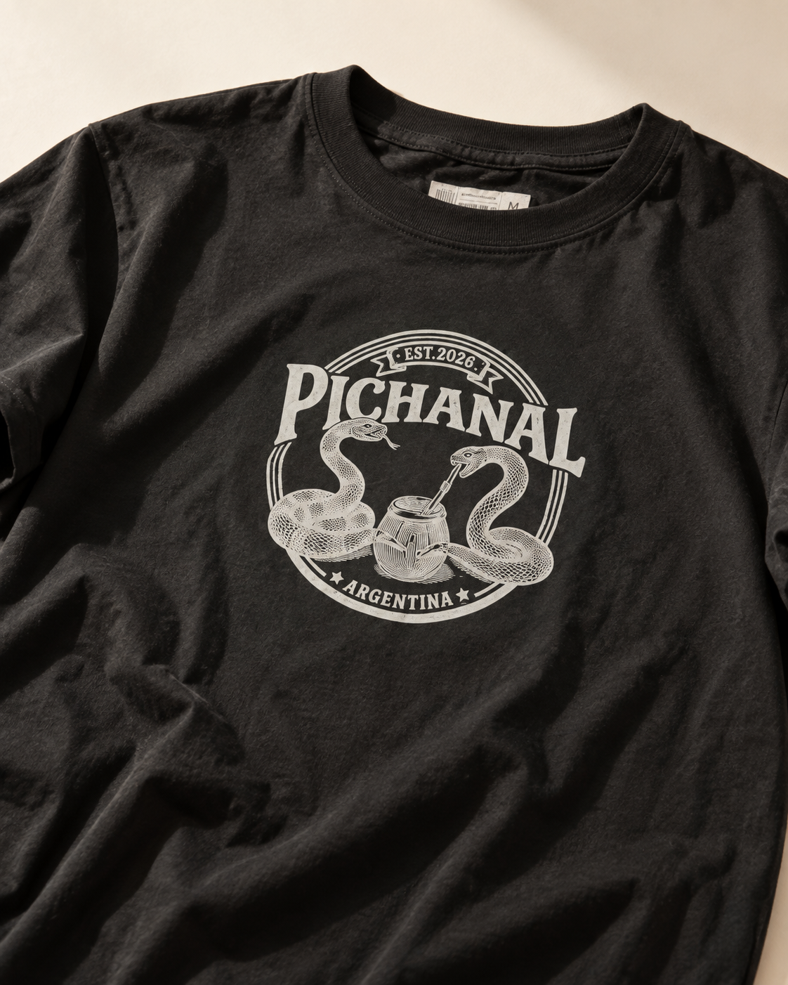 Detalle de la estampa Pichanal sobre la tela